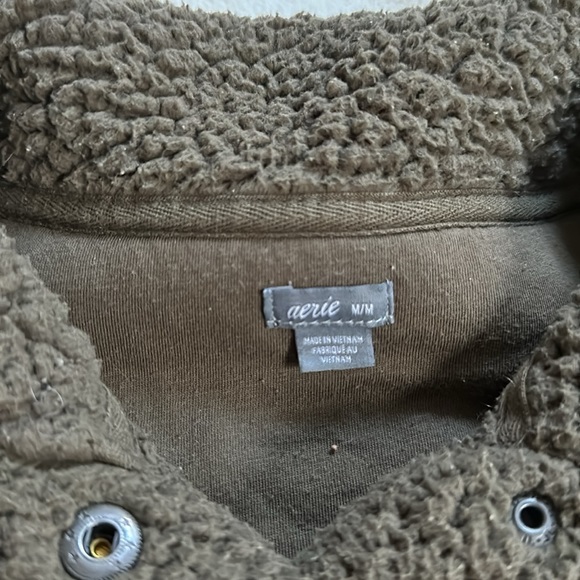 Aerie Cozy Sherpa Pullover - Picture 2 of 4